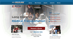 Desktop Screenshot of medic-trans.com